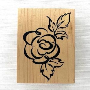 Rose Rubber Stamp K-2227